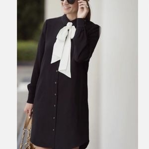 Kate Spade Black Dress with White Bow